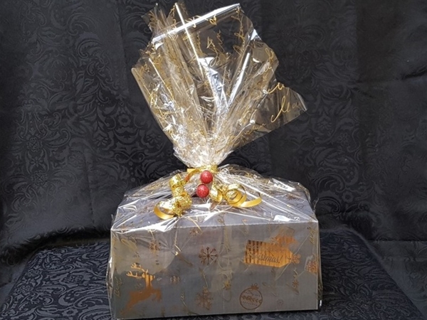 KERSTPAKKET IN KERSTDOOS VERPAKKING