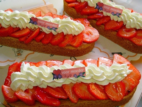 Moederdag aardbeienslof
